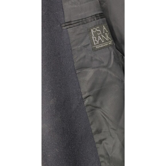 JOS. A. BANK 100% Camel Hair Sports Jacket Blazer SZ Tag 43R Navy Two Button - Picture 9 of 14